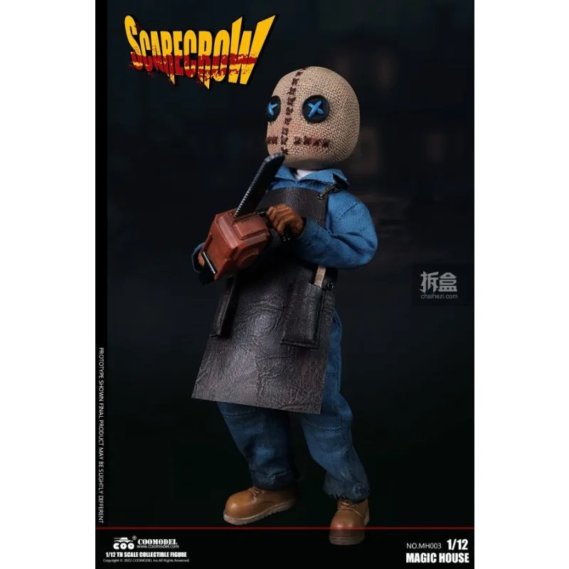 COOMODEL Oryginalna Seria Magiczny Dom Dyniowy Ludzik Strachodawca 1/12 Ruchoma Lalka Ręcznie Robiony Model Zabawka Kolekcjonerska Dostępna od Ręki