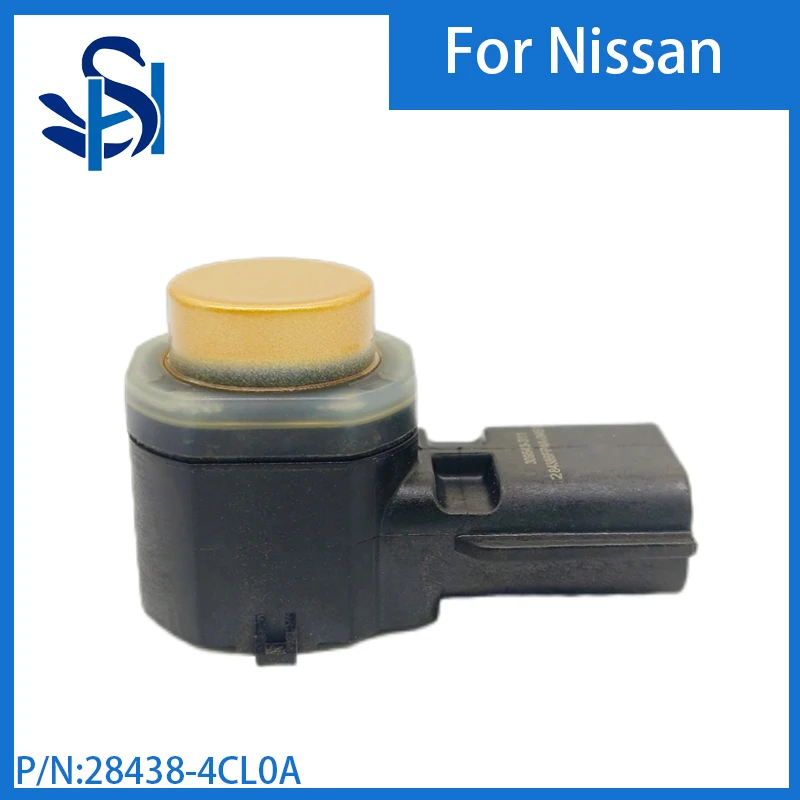 28438-4CL0A PDC เซ็นเซอร์ถอยหลังเรดาร์สีทองอ่อนสำหรับ Nissan X-Trail T32 1.6L 2.0L 2014-2019