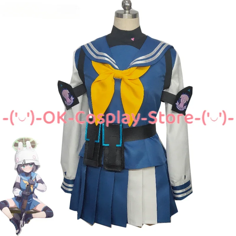 Game Blue Archive Sorai Saki Cosplay Costume Cute Party Dress Halloween Party Uniforms Anime Clothing Custom Made