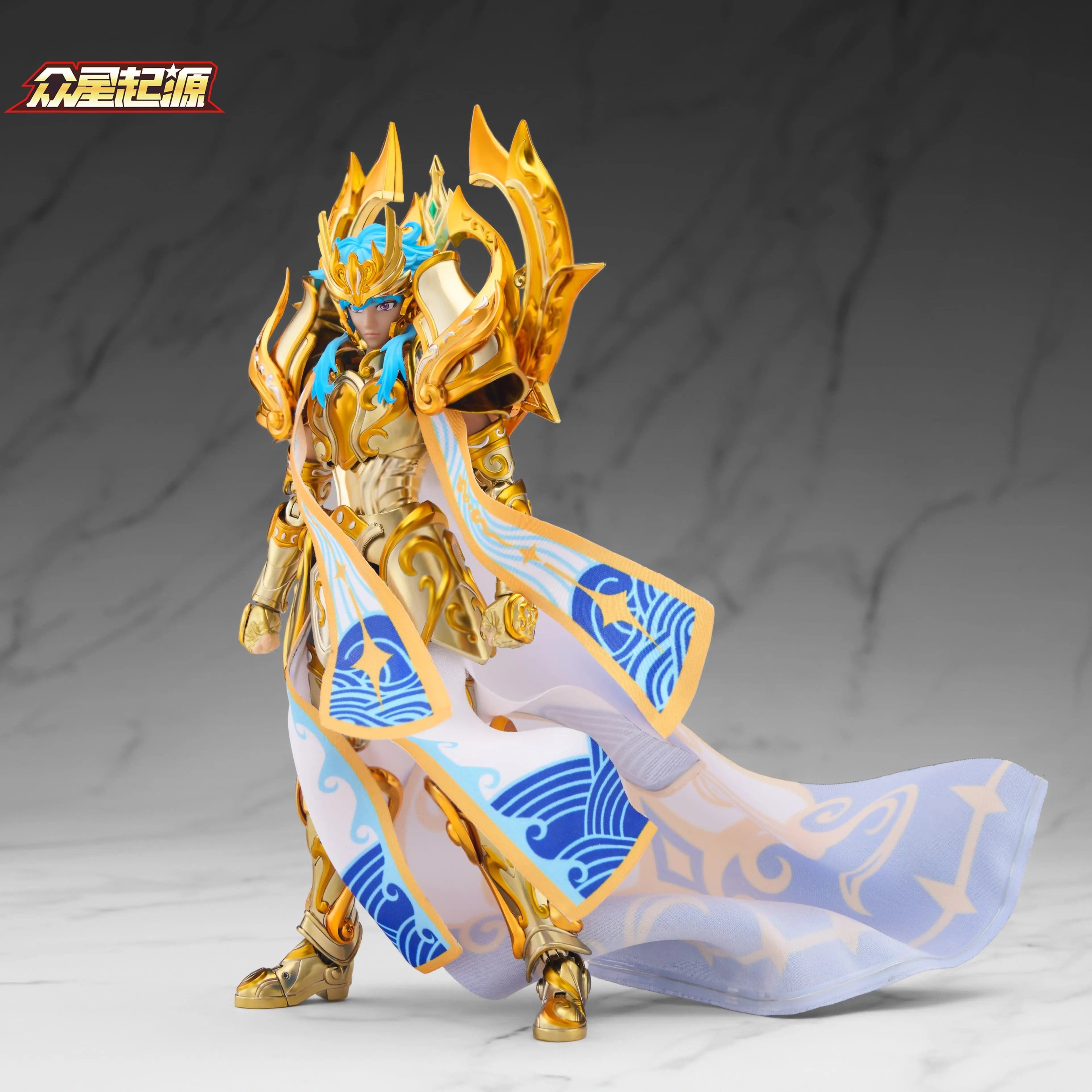 

Toypoint/Tp Saint Seiya Myth Cloth Exm Aquarius Camus God Sog And Totem/Object Gold Knights Of The Zodiac In Stock Customized