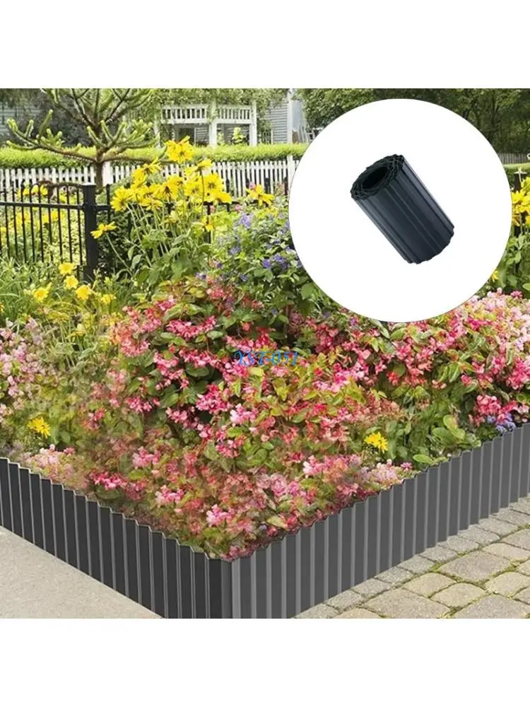

E15A User Friendly Plastic Garden Edging with Simple Installation for All Gardeners