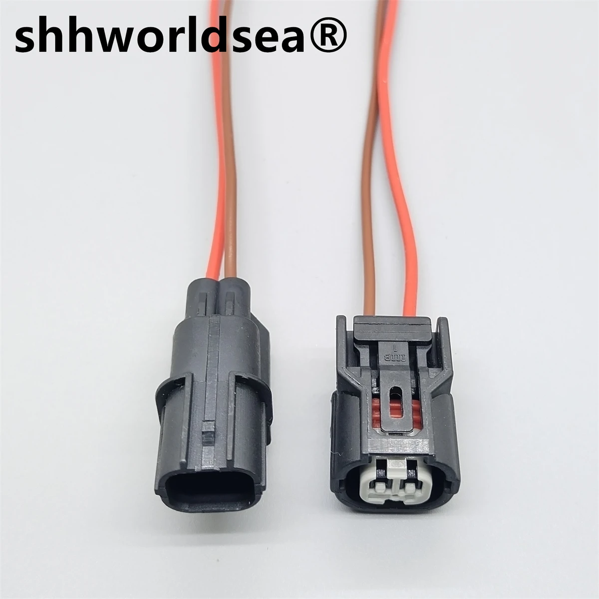 

shhworldsea 2 Pin Temperature Plug Sensor Light Wire Socket Connector 6188-0589 6189-0890 For Honda 91706-PLC-0030-H1