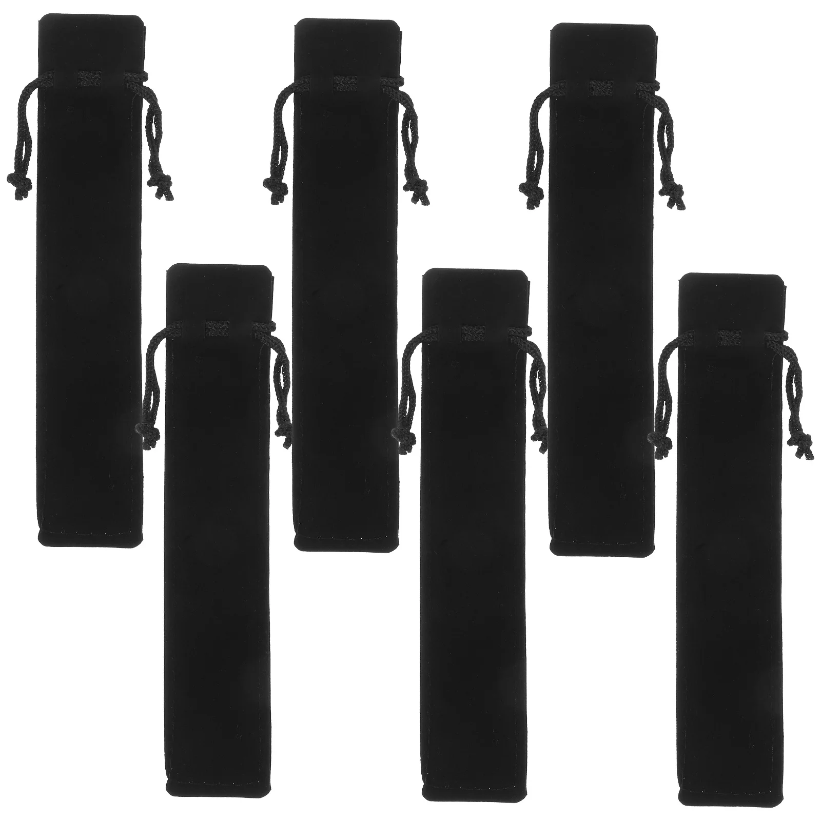 

100Pcs Pencil Pouch Classic Design Soft Lining Pen Holder Bag for Writing Instruments Portable Case Ideal for Work Study and