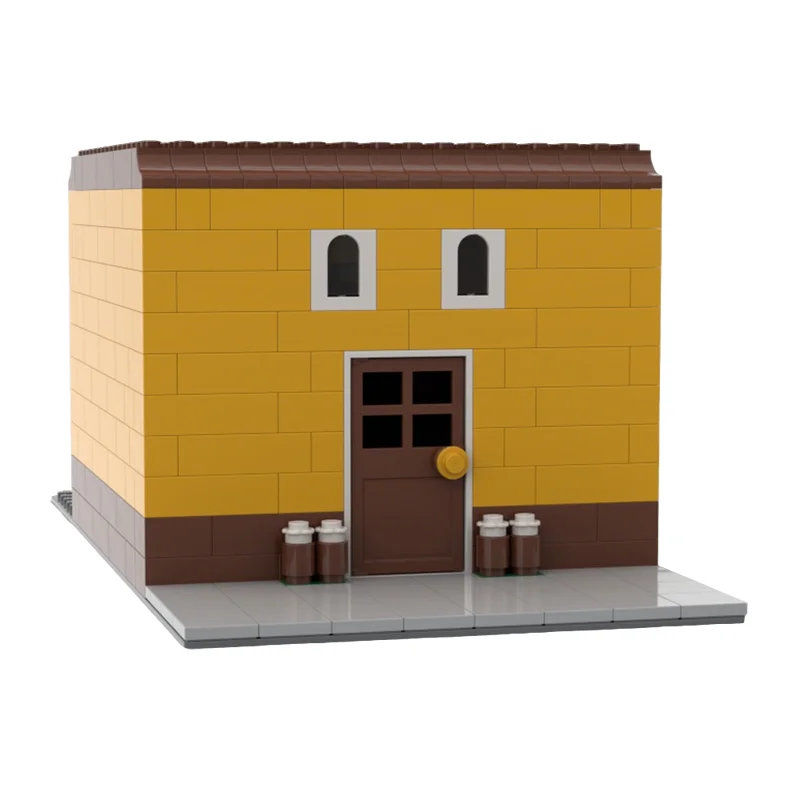 1590 pièces MOC ville maisons très créatives modèle blocs de construction cadeau de noël Architecture assembler jouet bricolage brique idée éducation