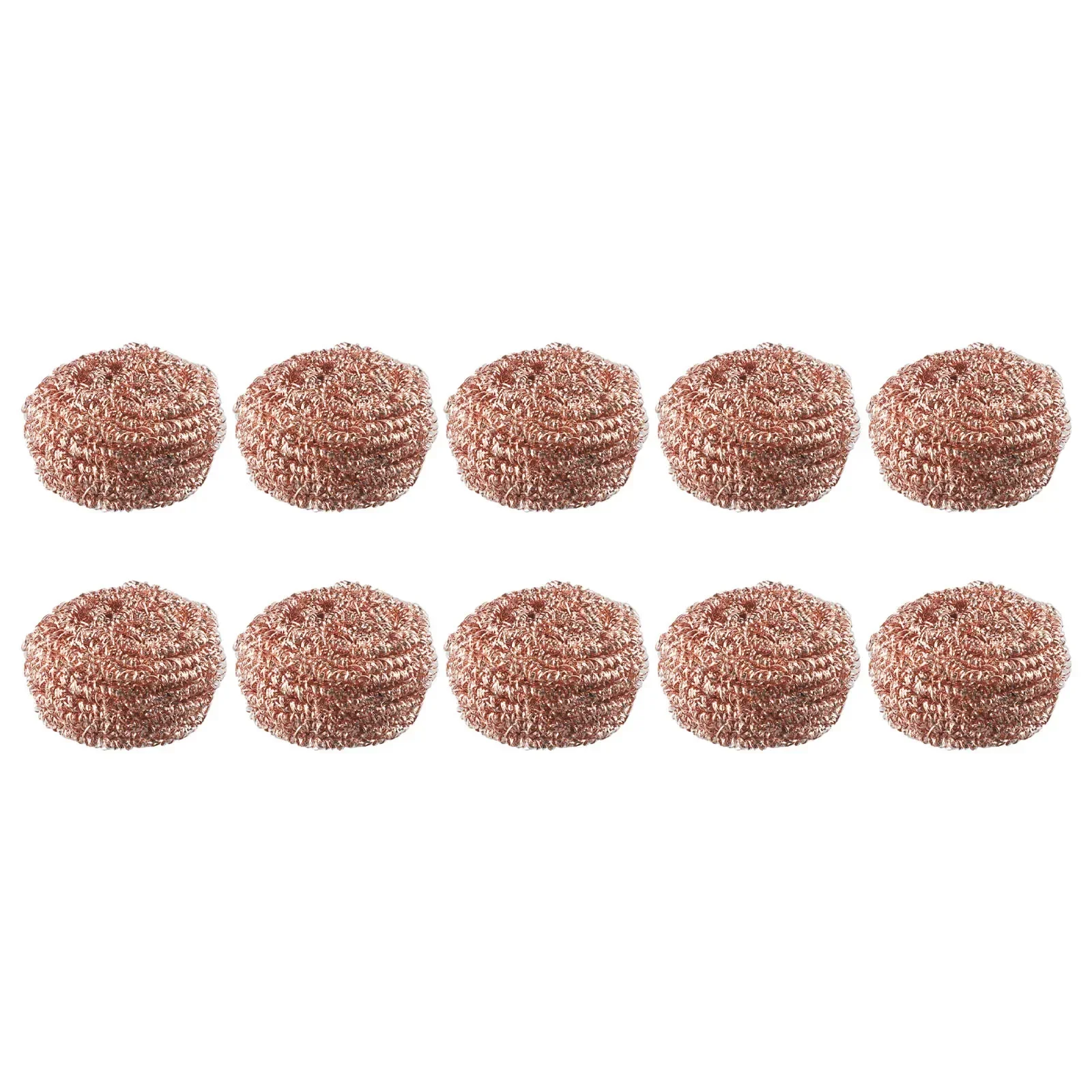 

10 PCS Copper Wire Ball Cleaning Ball Copper Wire Cleaning Ball Copper Steel Ball DIY Repair Use Slag Ball Remover Tool