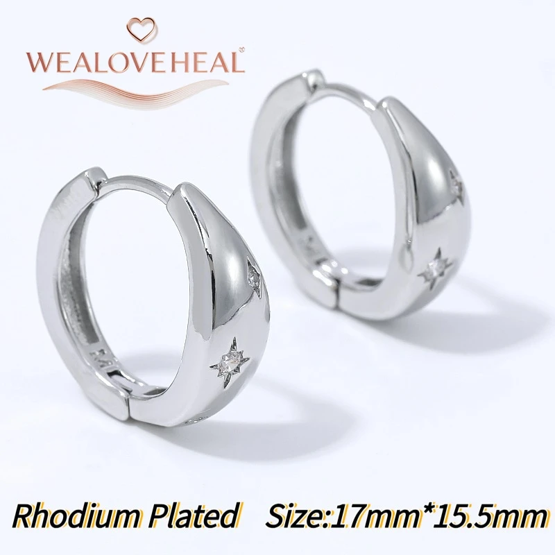 Damen-Ohrringe aus 18K vergoldetem Messing mit CZ-Stein, V-förmige Huggie-Ohrringe, geometrisch, minimalistisch, für den täglichen Gebrauch, Valentinstagsgeschenk, Schmuck. – Detail 34