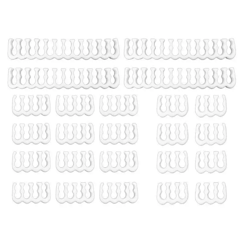 

Гребень для удлинительного кабеля 652F. Один комплект, включающий 4 х 24-контактных, 12 х 8-контактных, 8 х 6-контактных для 3,4