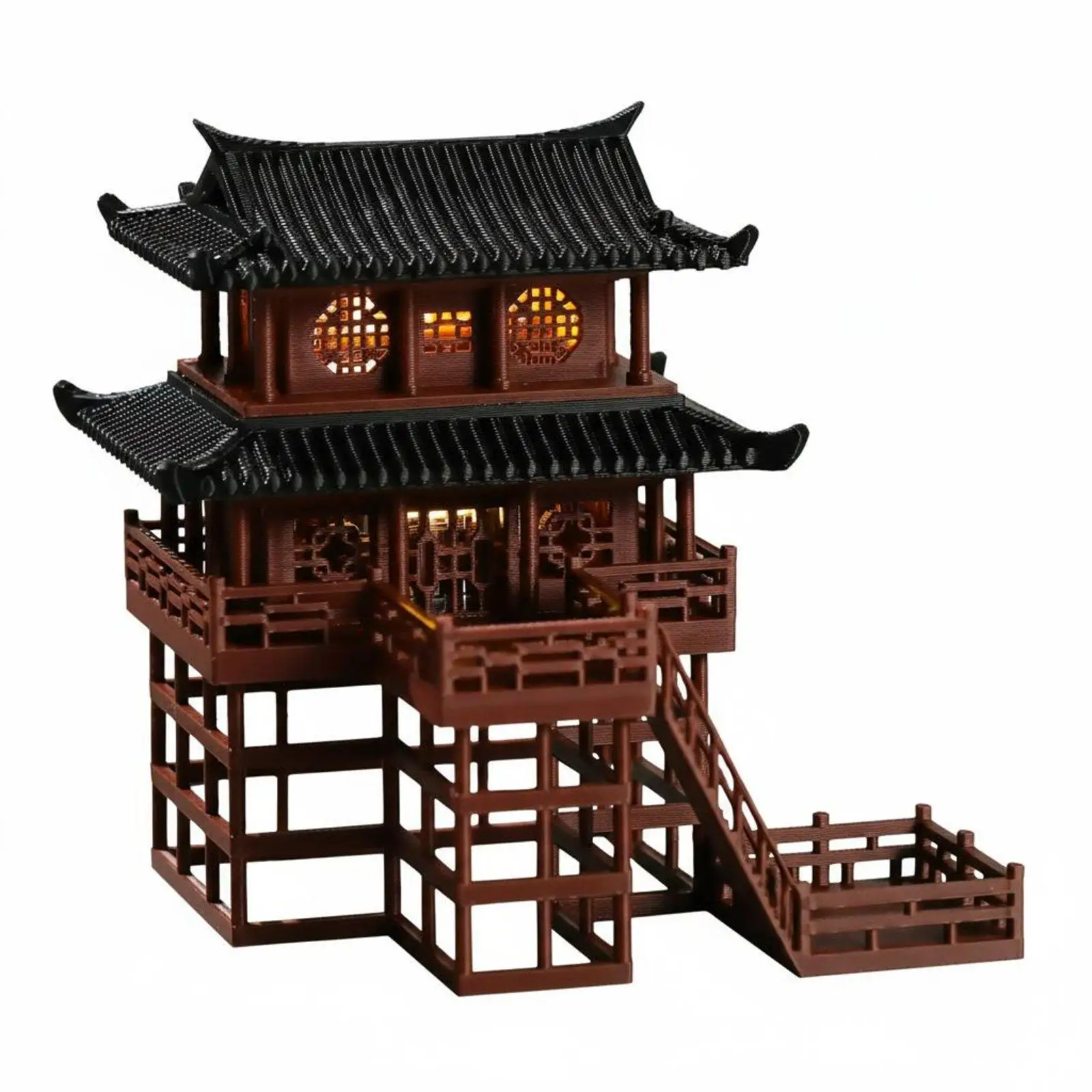 decoracao-de-aquario-em-miniatura-de-plastico-a-prova-d'Agua-em-forma-de-pagode-para-mesa-estante-escritorio-ou-terrario