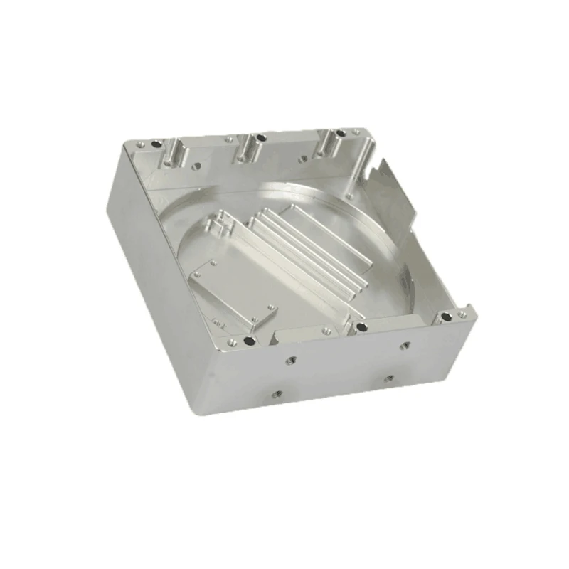 Custom CNC Milled Machining Square Aluminum Alloy Housing