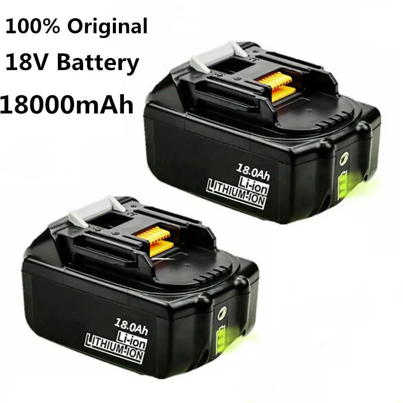 100%  für Makita 18V 18000mAh 18,0 Ah Aufladbare Power Werkzeuge Batterie mit LED Li-Ion Ersatz LXT BL1860B BL1860 BL1850