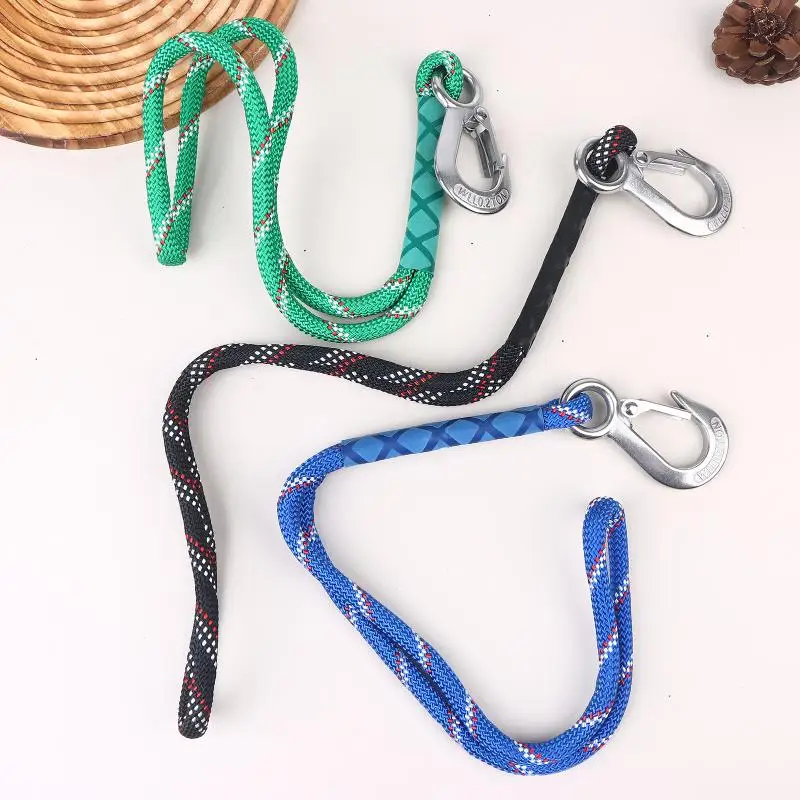 Cuerda colgante ajustable de 50/100 cm: ganchos oscilantes de acero inoxidable para hamacas de interior, capacidad de 150 kg y seguro para niños