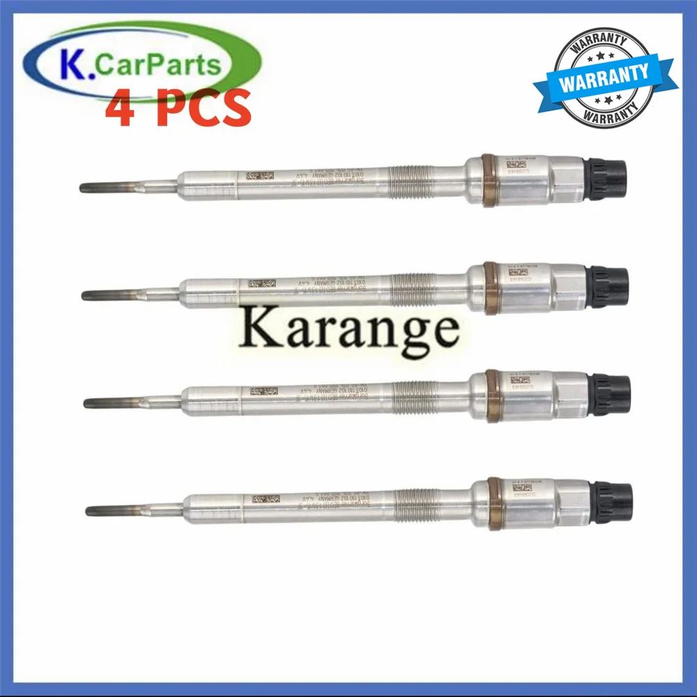 03L905061F 03L905061G Glow Plug 4PCS Car Modification Accessary Auto Part for Audi A3 Q7 Golf For VW For Jetta For Golf Passat