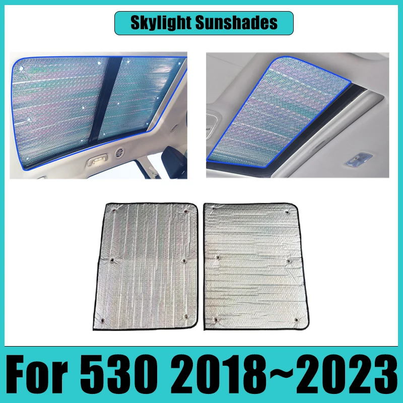 For Baojun 530 Chevrolet Captiv 2018~2023 2022 Accessories Roof Curtain Covers Sun Visors Skylight Insulation Auto Accessories