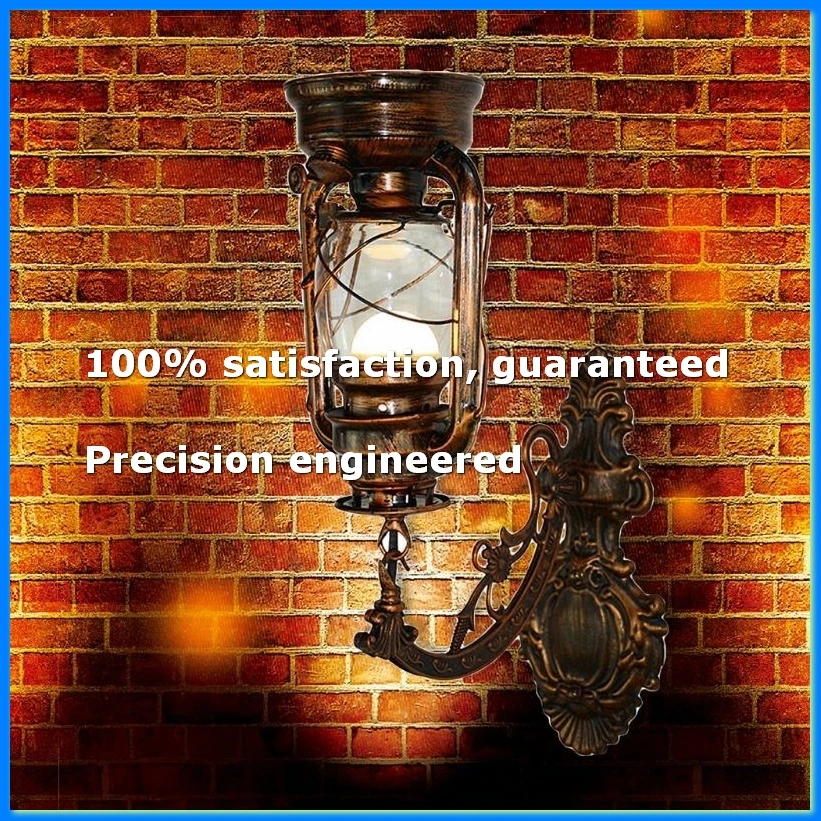 Vintage LED Wall Lamp Barn Lantern Retro Coal Oil Wall Light European Antique Style-AD23