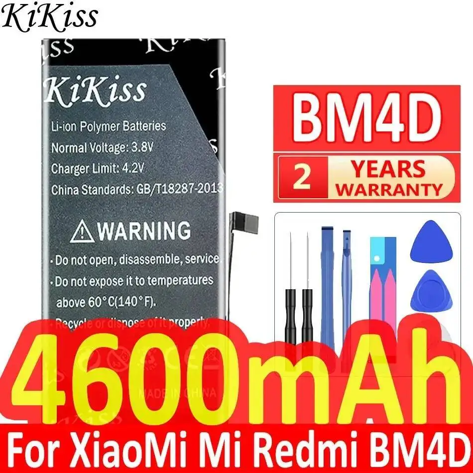 

Совместимость с большой емкостью 4600 мАч аккумулятор мобильного телефона для Xiaomi Redmi BM4D
