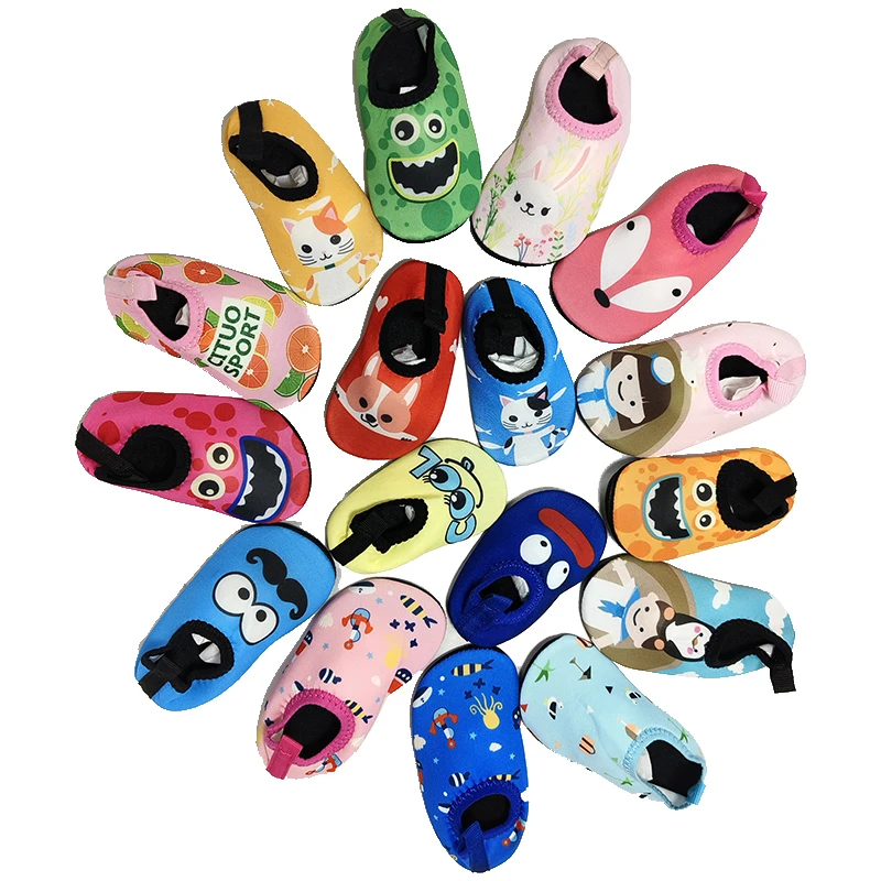 New Children Swimming Aqua Barefoot Shoes Baby Girl Surf Fishing Diving Indoor Outdoor Boy Kids Beach Water Sports Sneakers