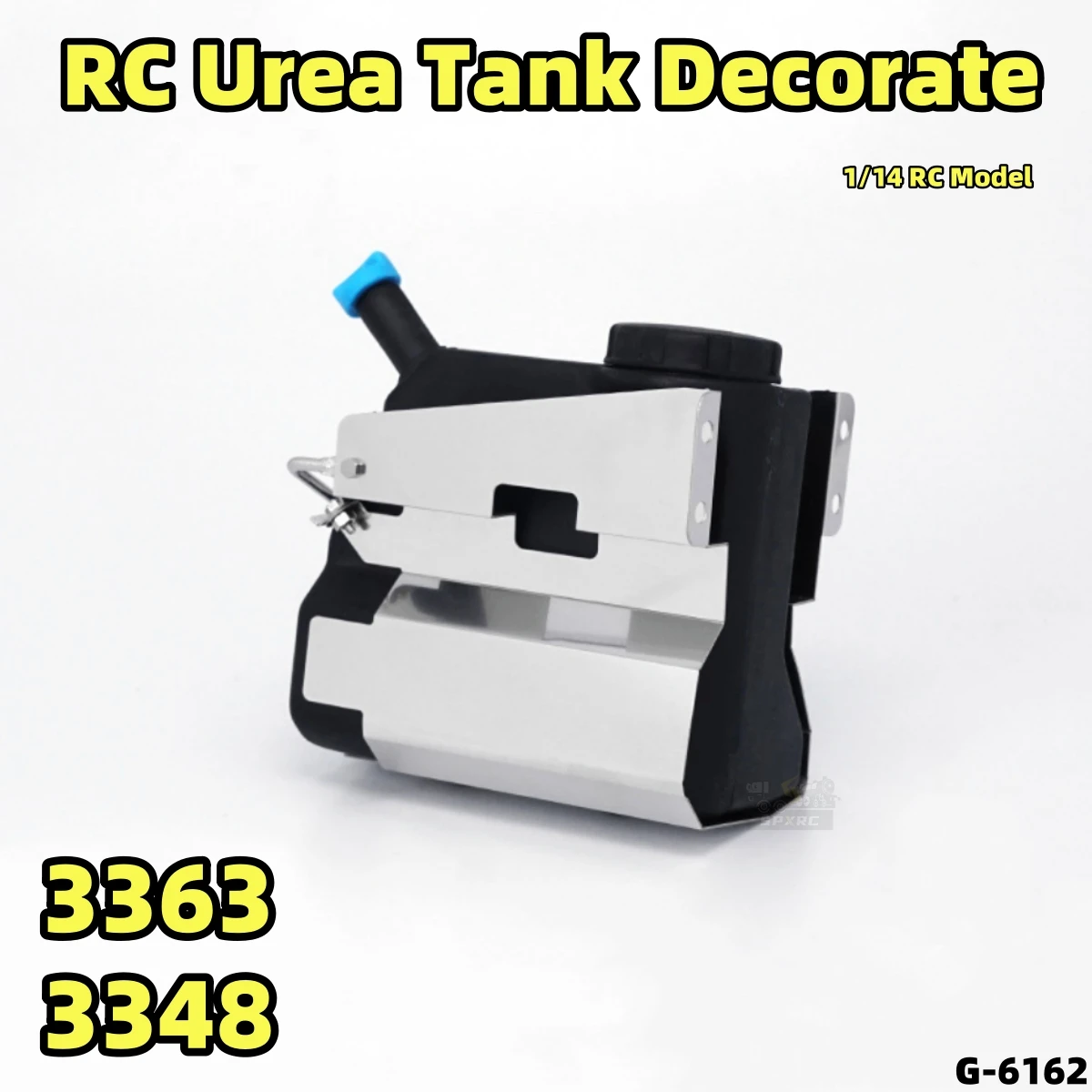 Ureum Tank Simulatie Rvs G-6162 Voor 1/14 Tamiya RC 3363 3348 18551 Afstandsbediening Trailer Kipper Dump Trucks