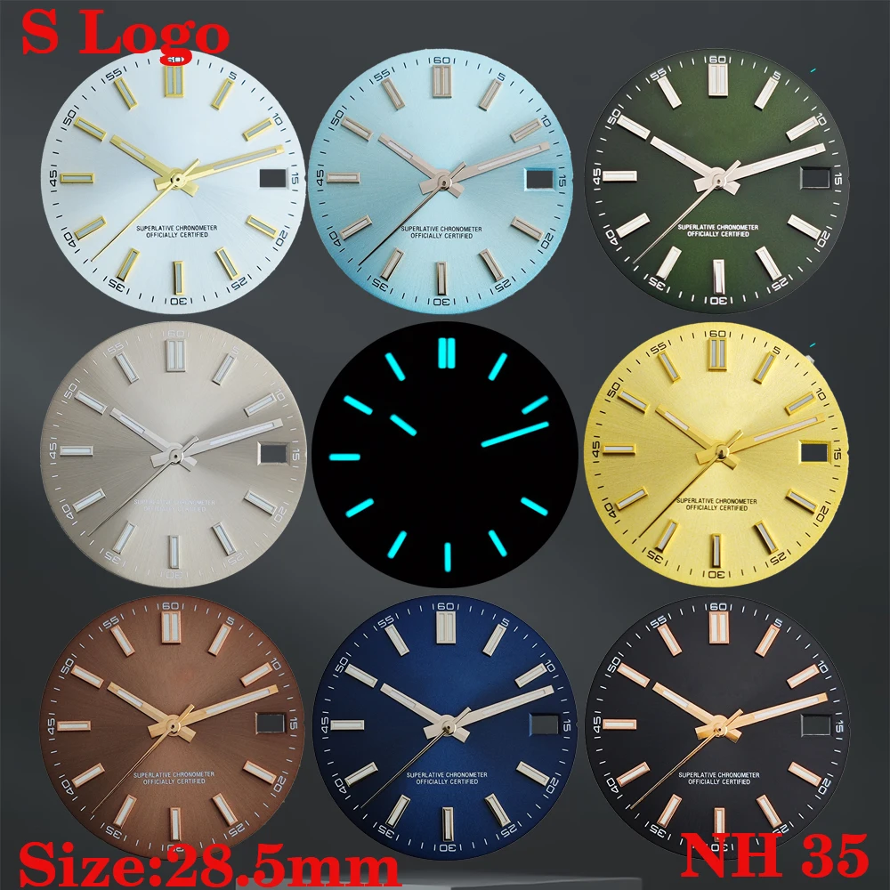 NH35 Watch S Logo D…