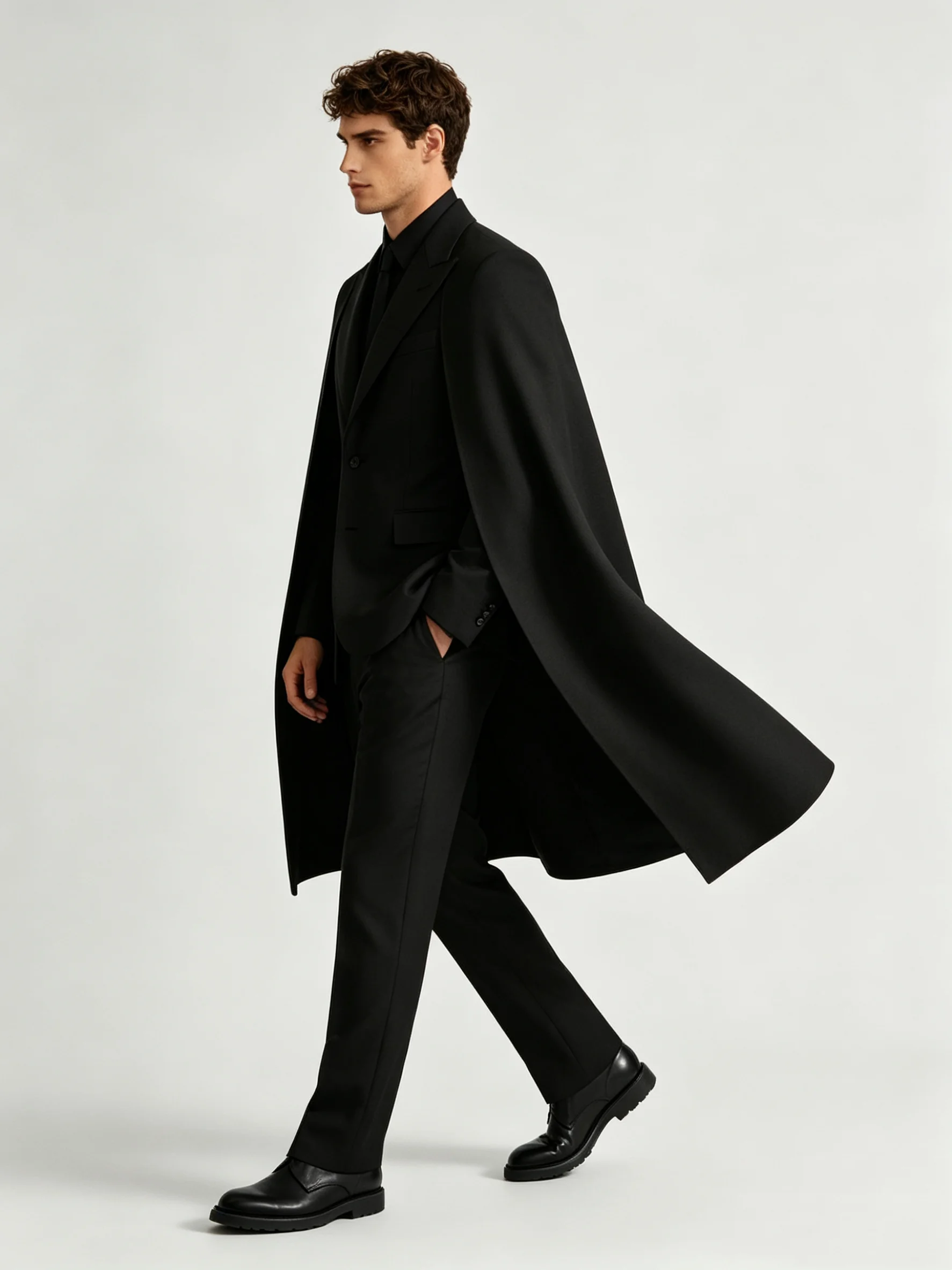 Designer Black Wrap Men Suit S - огляд і ціна Men Formal Wear Design