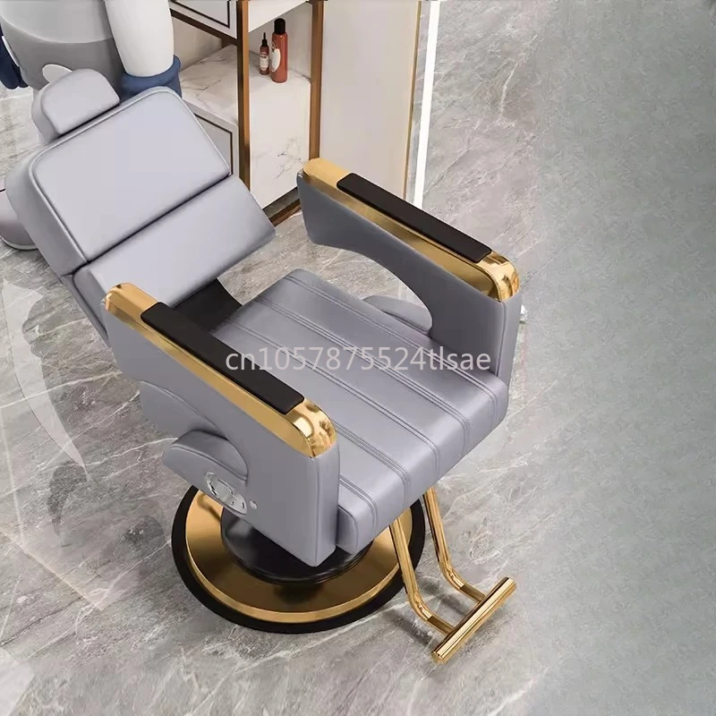

Высококачественное кресло для укладки волос, кресло для парикмахерской, подъемное кресло для шампуня, стрижки, химической завивки, краски для волос, гостиной