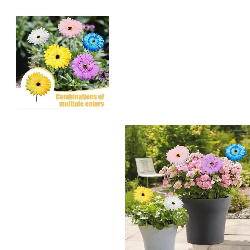 

G6KF Breathable Decorative Felt Garden Stake Signage Identifier Plaque With Bendable Iron Wire Base Suitable For Yard Markers