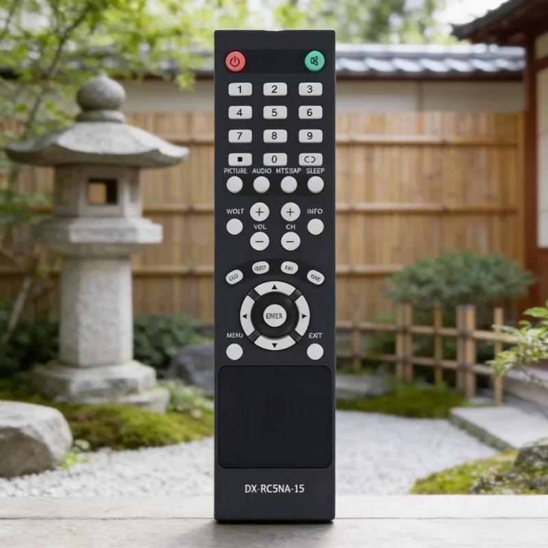 

Durable DX-RC5NA-15 TV Remote Control, Universal Replacement Commander Compatible with Dynex DX Series LED Television Multiple