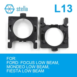 Stella 2pcs H7 LED headlight Holders/Adapters Lamp Base for FORD FOUCS low beam/for MONDEO low beam/for FIESTA low beam