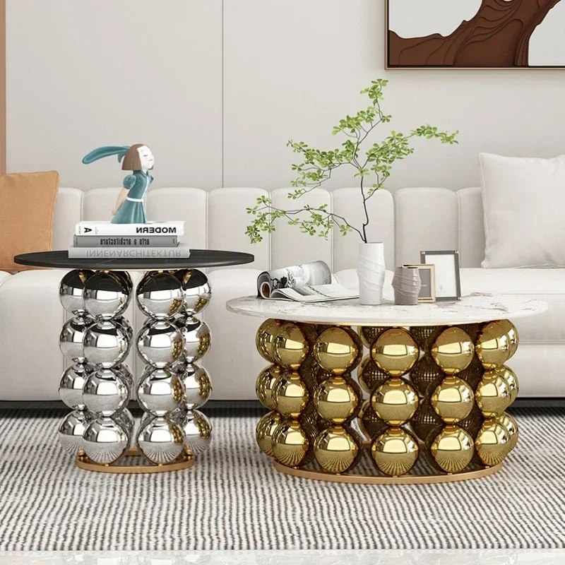 

Роскошный дизайн, современный журнальный столик для гостиной, эстетический домашний небольшой набор журнальных столиков, уникальная дизайнерская мебель для салона Mesa Centro
