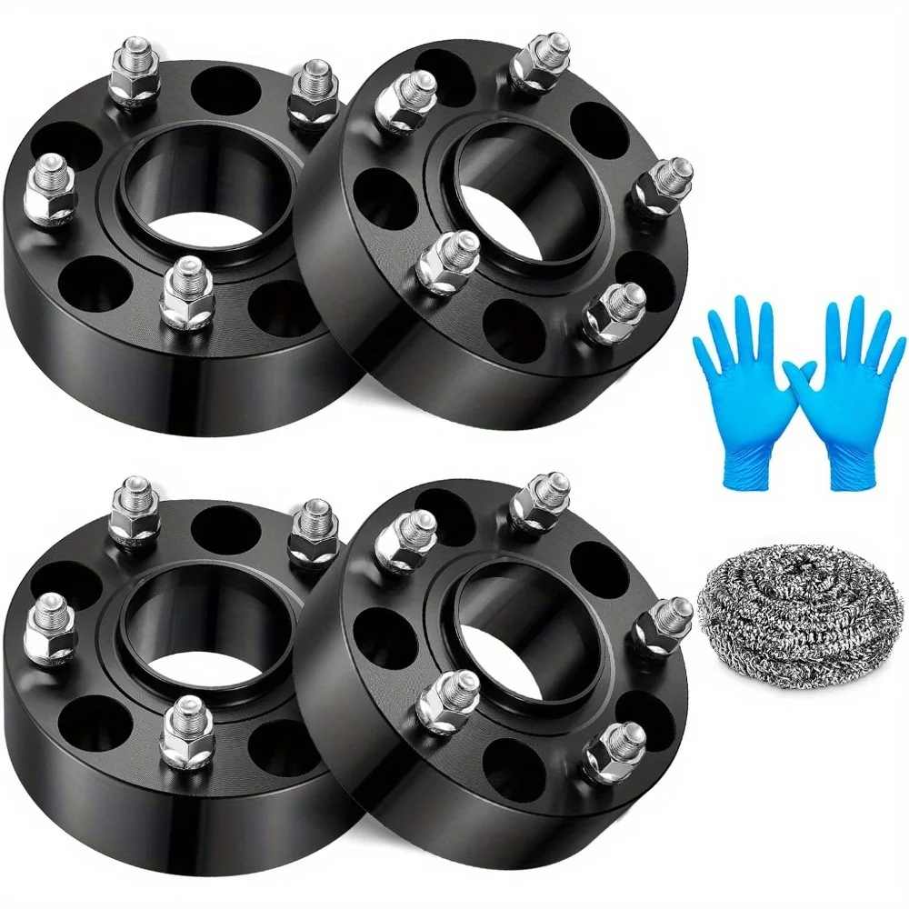 

5x127mm(5x5) Wheel Spacers 2-Inch for Jeep Wrangler JK/Grand Cherokee (1/2x20, 71.5mm Hub, 4PCS)