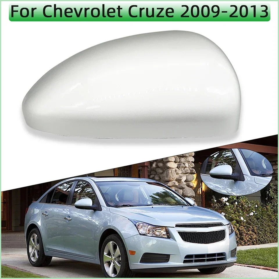 Mirror Cap For Chevrolet Cruze 2009 2010 2011 2012 2013 Outer Door Wing Mirror Case Housing Rearview Side Cover Shell Hood Lid