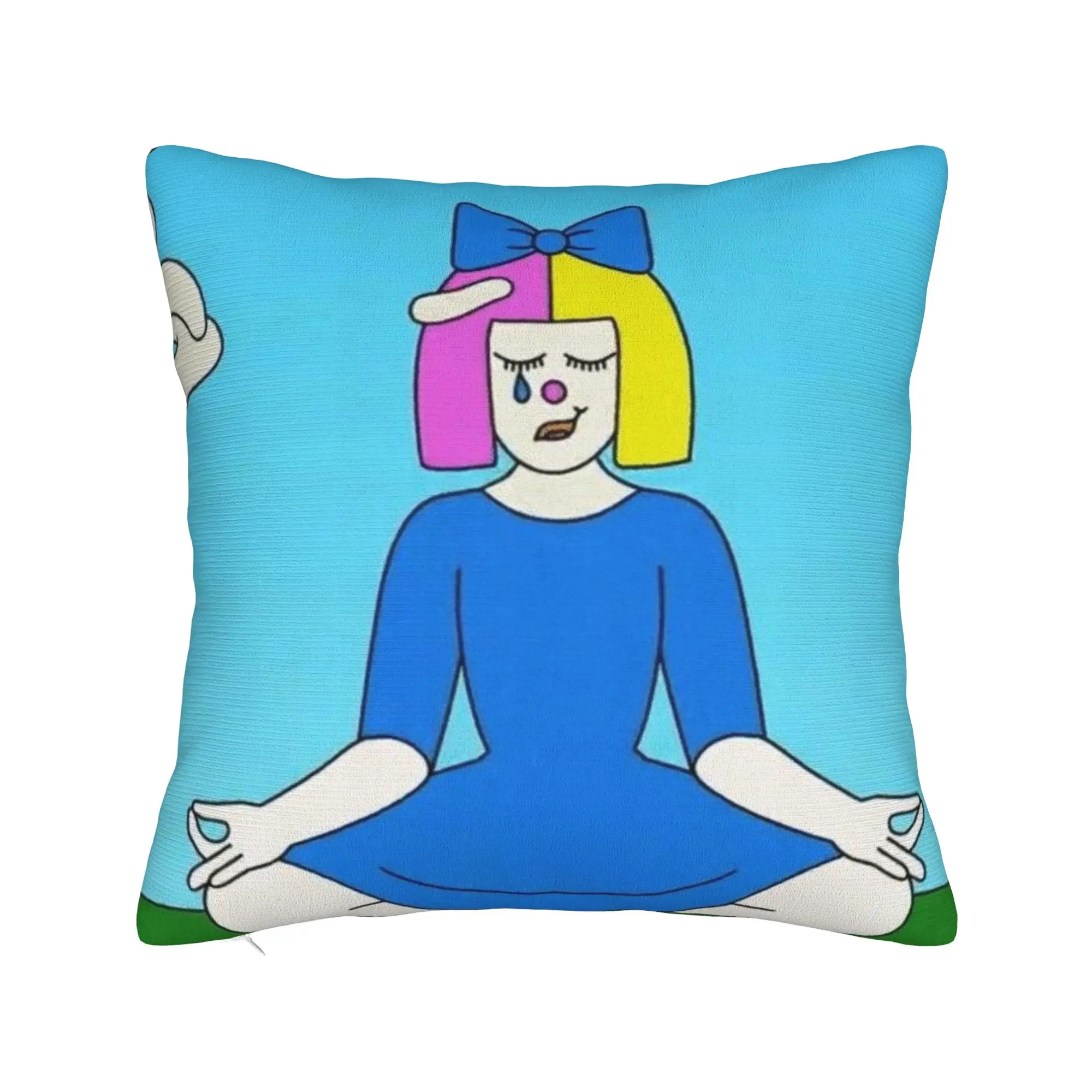 Sia F-Furler Reasonable Woman Pillow Case  Kawaii Pillow Cover Comfy Pillowcases For Chair Sofa Home Decor
