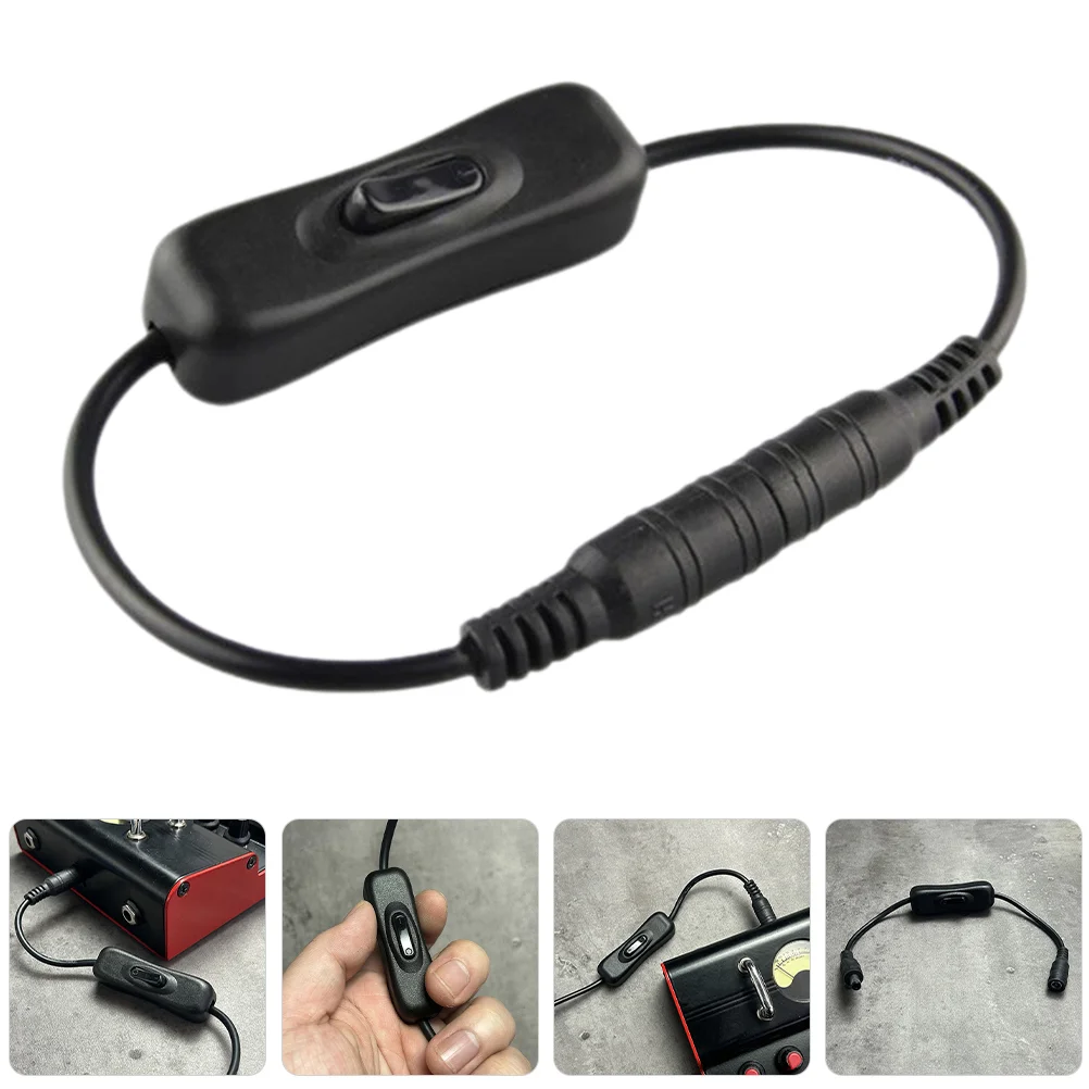 Effect Adapter Cable Guitar Accessories Power Supply Pedal Effector Rubber Cord