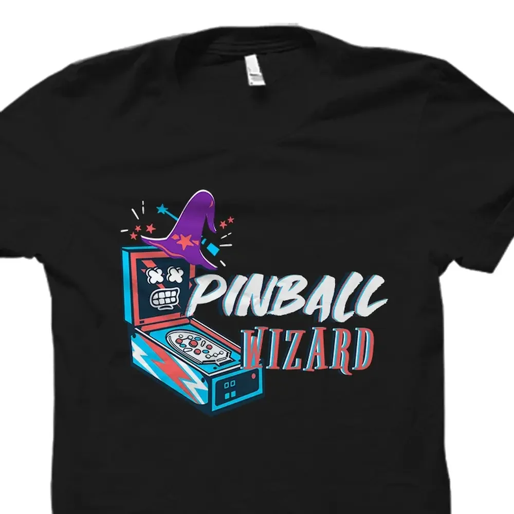 Pinball Wizard T Shirt Flipper Lover Os2627