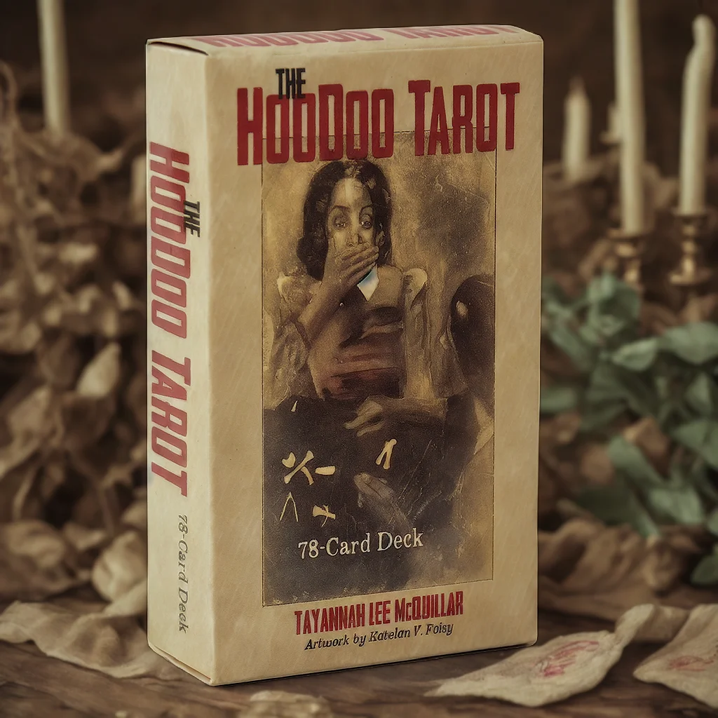 Hoodoo Tarot 78 baraja de cartas para principiantes y expertos baraja de tarot clásica para adivinación adivinación adivinación regalo espiritual