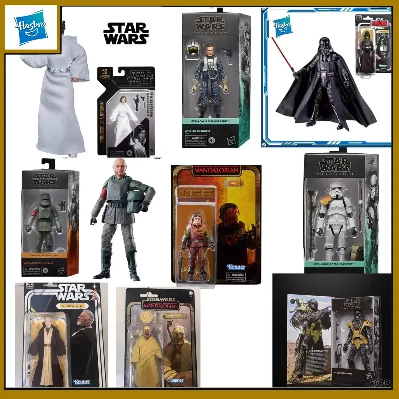 

Hasbro Original Star Wars Anime Figure Storm White Soldier Mandalorian 6 Inches Action Figure Toys for Boys Girls Kids Gift