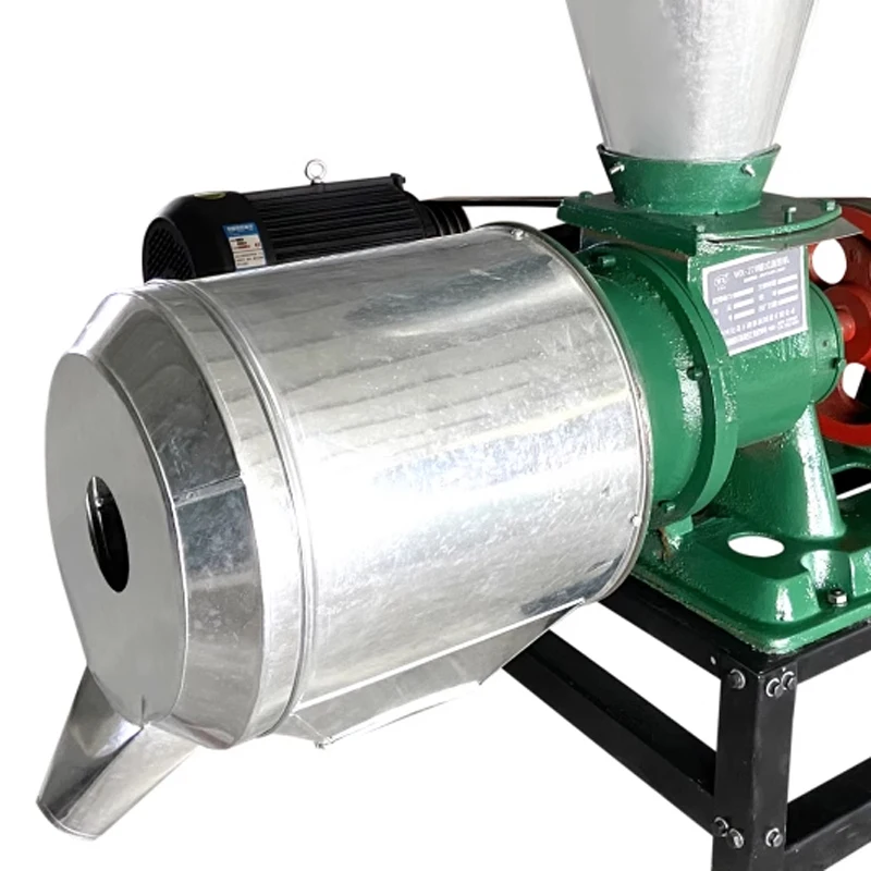 مطحنة دقيق الذرة 278 نوع 7.5KW مطحنة الحبوب السميكة المنزلية والتجارية مطحنة الخضار 200-300 كجم/ساعة