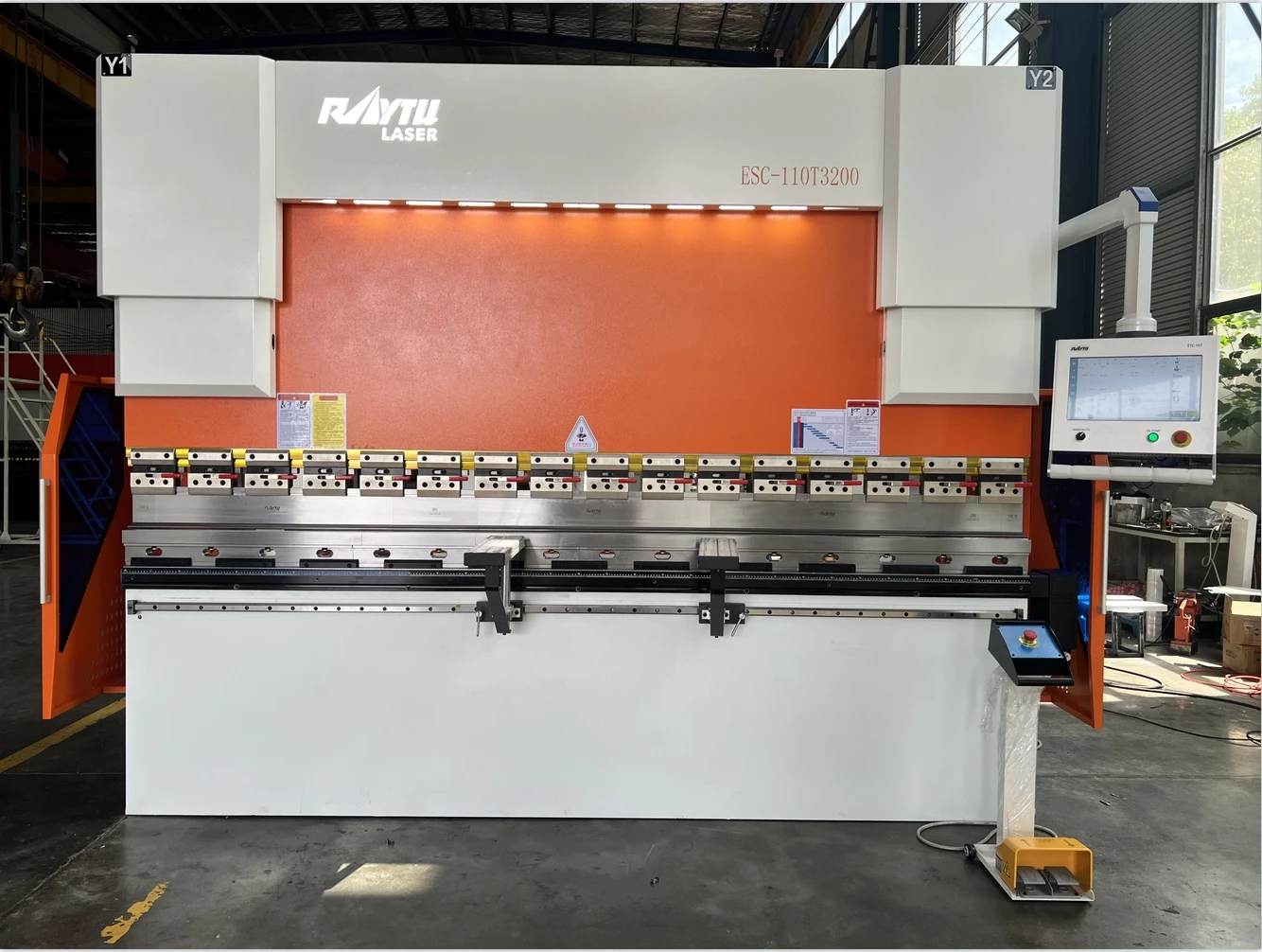 ATU&UTVCNC  Control Automatic Sheet Steel Metal 100 Ton 3200 Metal Bending Machine Hydraulic Press Brake  Hydraulic Press Brake