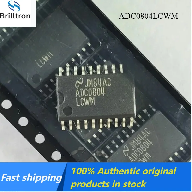 1PCS   100% Original  ADC0804LCWM Original stock available, fast shipping.