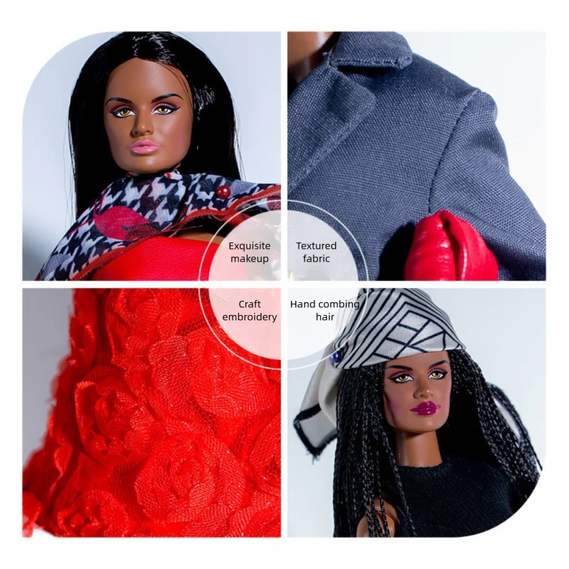 Xianxian boneca roupas terno 1/6 anime bjd 32cm supermodelo boneca roupas acessórios moda legal menina meninas brinquedos diy coletor