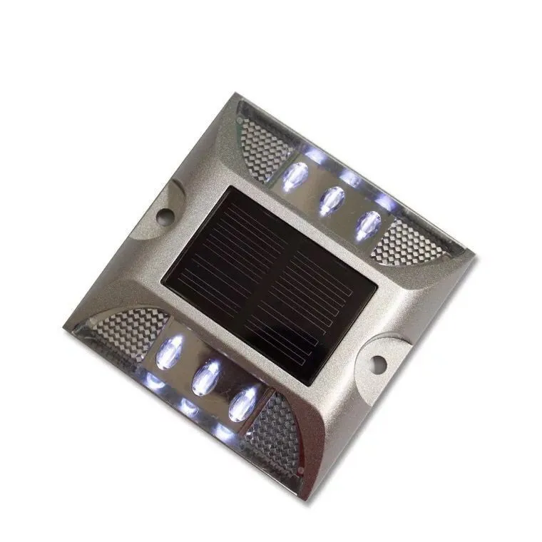 Aluminum Raised Pavement Solar LED Road Stud, Solar Led Road Reflector Cat Eye, Motorway Solar Road Stud Flashing Light