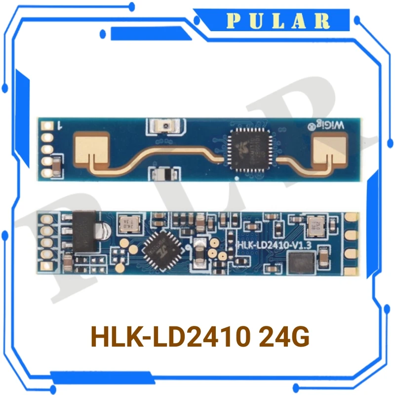 New HLK-LD2410 5V Mini High Sensitivity 24GHz Human Presence Status Sensor Radar Module PLR Consumer Electronic