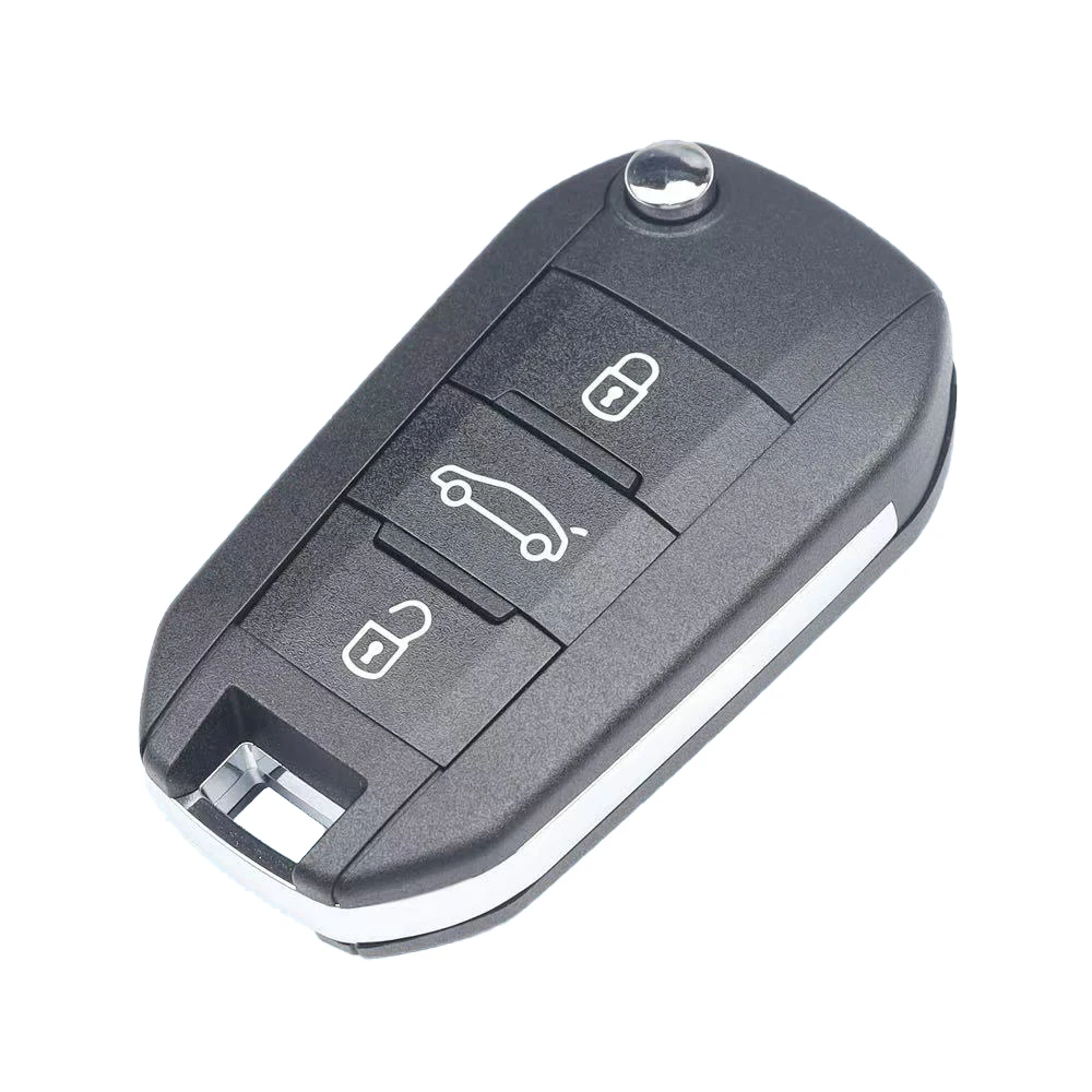 Liberty 433MHz ID4A Chip ID46 Chip Flip Remote Key for Prugeot Expert 208 301 308 408 508 Citroen C2 C3 C4-Cactus C-Elysee C5 C6