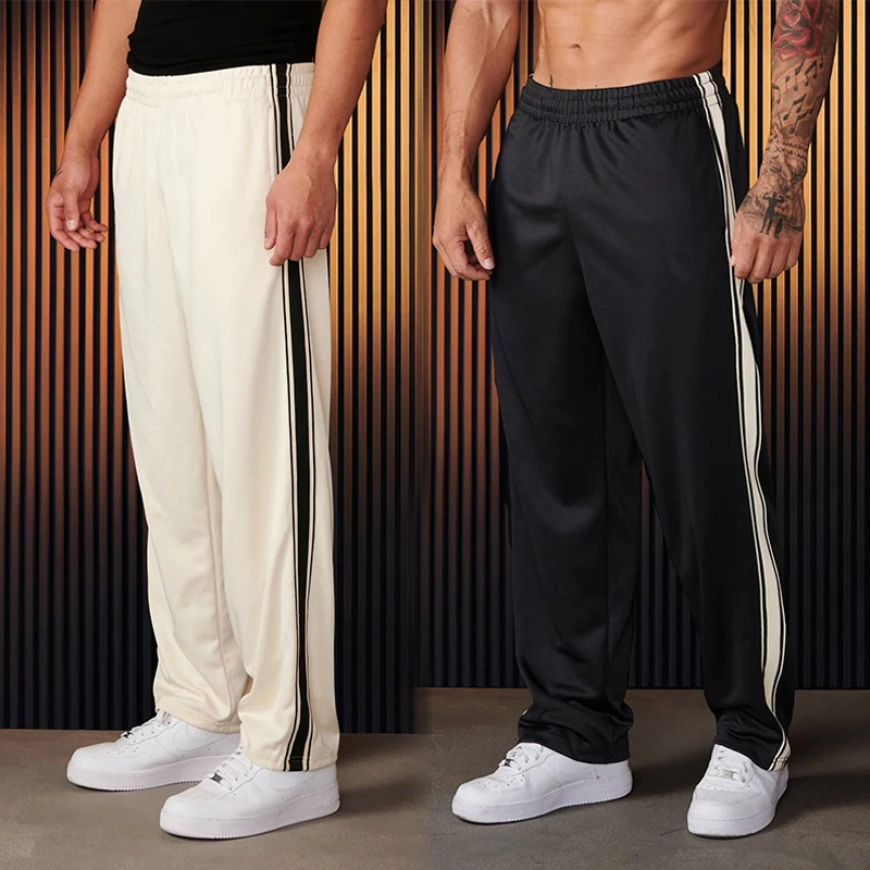 2024 New Men's Fashion Sweatpants Spring and Autumn Thin Sports Pants Casual Jogging Fitness Pants Trousers