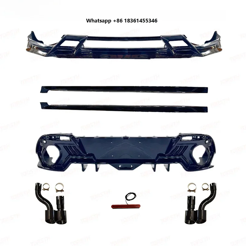 

Body Kit ABS Rear Lip Exhaust Bumper