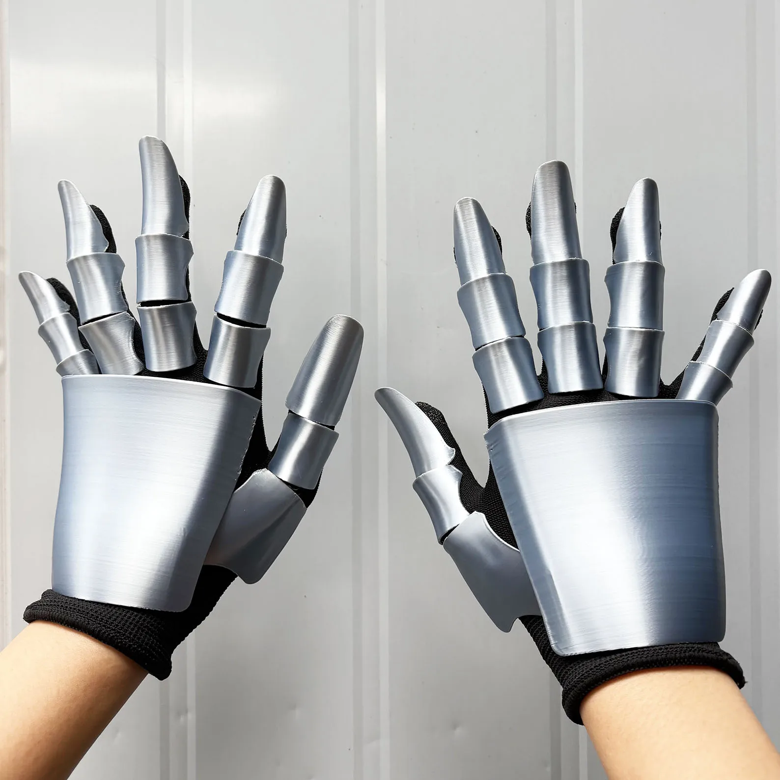 Mechanical Cosplay Gloves,3DPrinted Knight Glove,Featuring The High Flexibility,Premium Costume Accessory Display,Halloween Gift