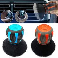 Car Interior Detail Brush Cleaning Maintenance Car Air Conditioner Air Vent Dust Soft Bristle Brush Car Cleaning Care Brush