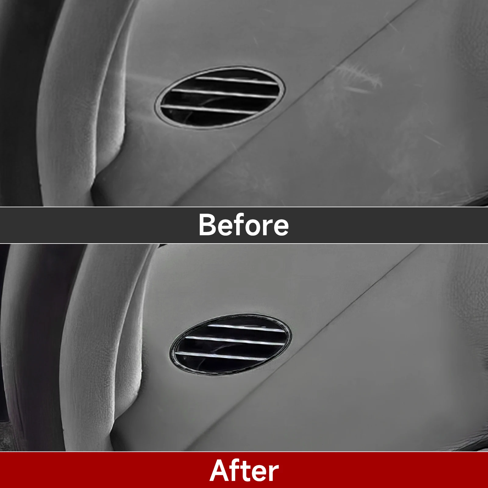 For VW Jetta A4 Bora Golf IV MK4 R32 GTI Variant (1997-2005) Trim, Car Side Air Outlet Panel, Carbon Fiber Interior Sticker - view 6