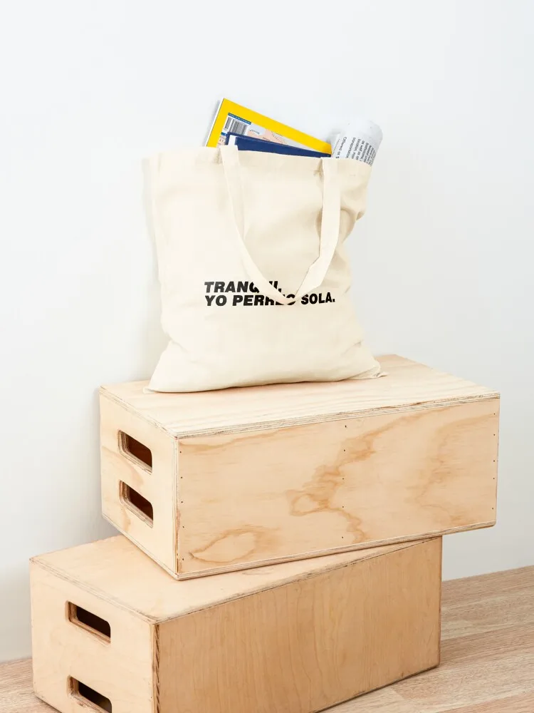 Bad Bunny - Perreo Tote Bag canvas bags Women's shopping bag cute pouch bag Women bags