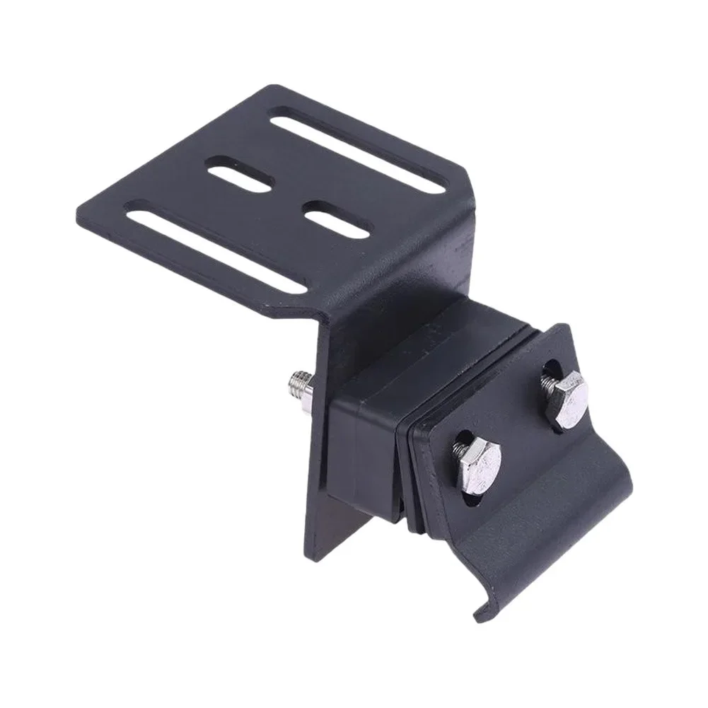 Metal Car Roof Fixed Clip 8.3x8x7.2cm For SUV Roof Rack Cargo Basket Carrier Shelf Luggage Rack Accessories Black Secure Attachm