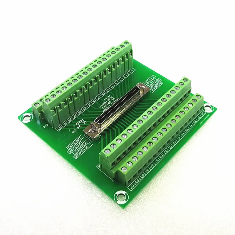 SCSI 68P MDR Female Breakout Board, SCSI Terminal Module.